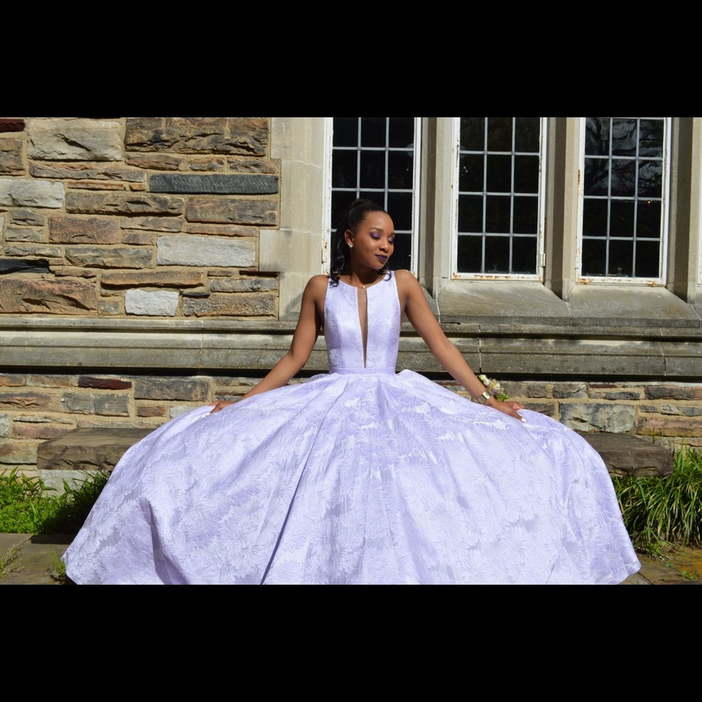 Lilac/ Lavender Sherri HIll Prom/Formal Dress